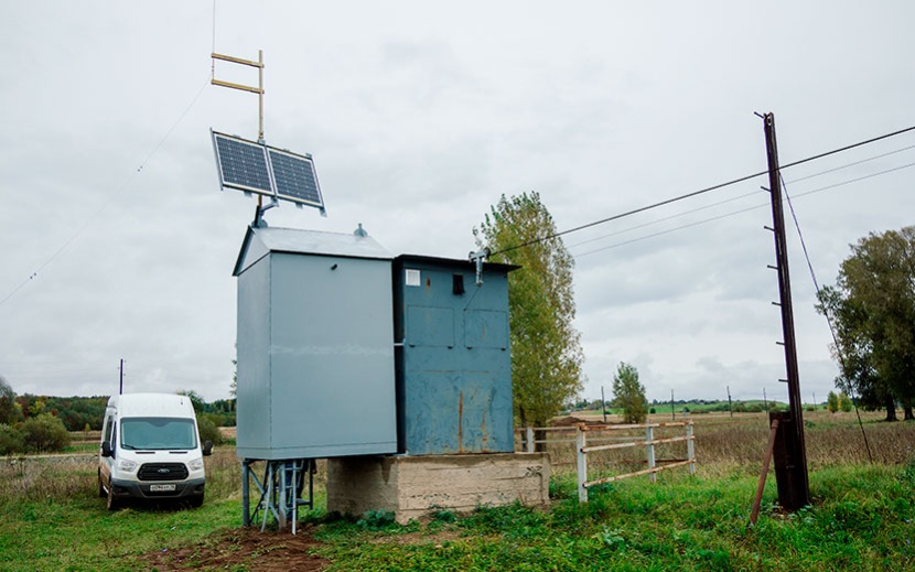 АГК, совмещенный с будкой для наблюдателя. Фото: предоставлено Удмуртским ЦГМС