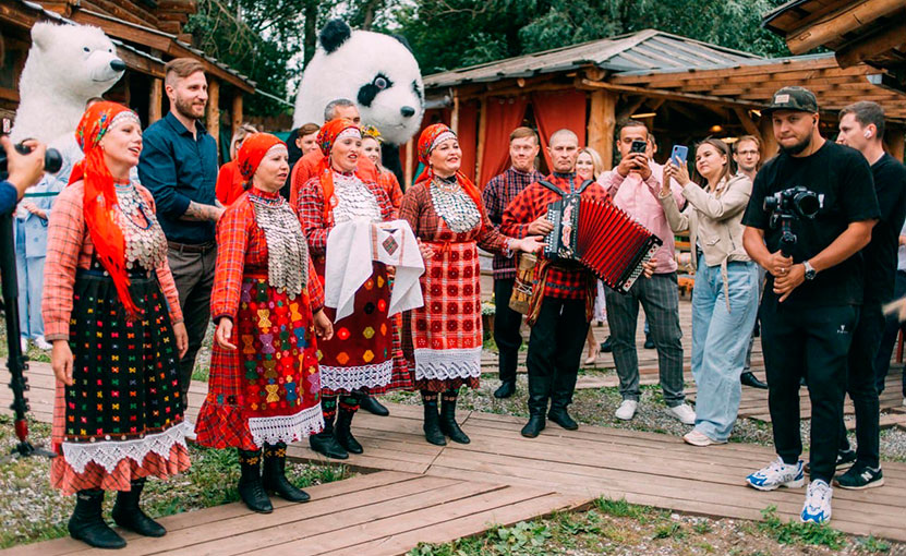 Свадьба в Ижевске прошла с национальным колоритом. Фото предоставлено героиней 