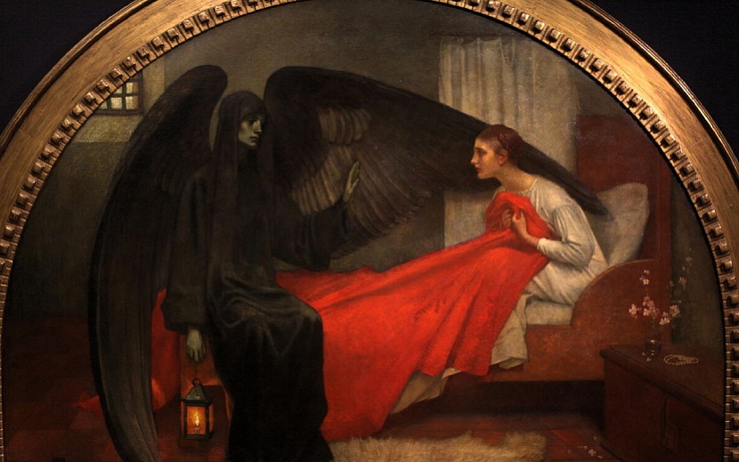 Картина Шиле «Смерть и дева»