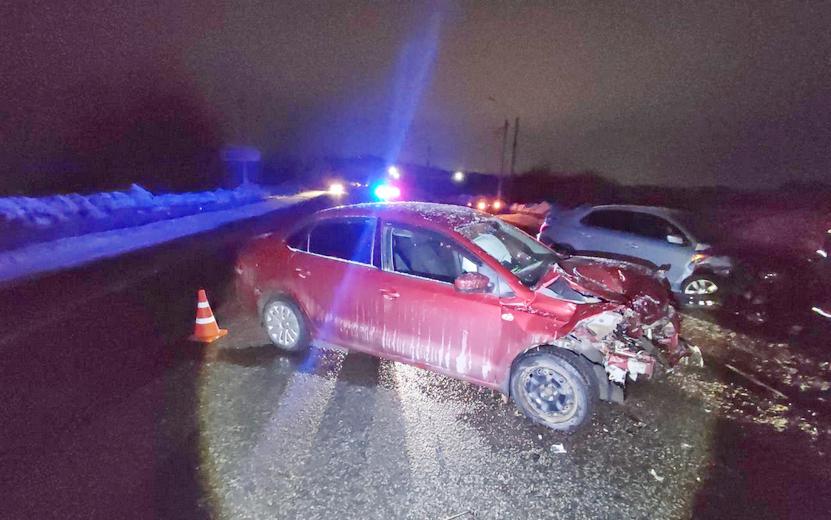 Пьяный водитель и его пассажирка пострадали в ДТП под Воткинском