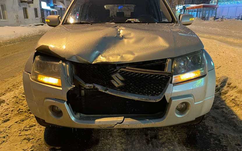 Водитель Suzuki сбил пешехода на улице Авангардной в Ижевске