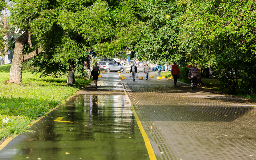 Тротуары расширят на Школьной и Коммунаров в Ижевске