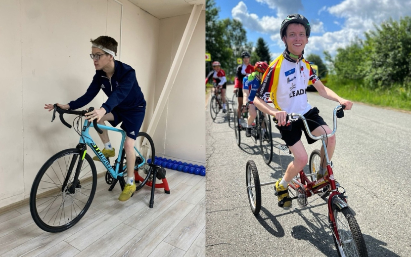 «Алмаз – чемпион!» – в Ижевске начинается сбор средств на специальный велосипед для мальчика с ДЦП