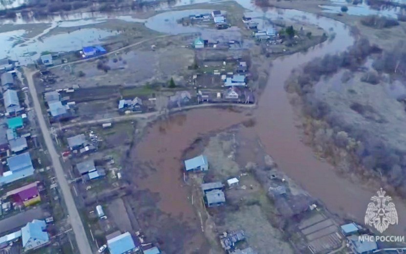Уровень реки Лоза в Удмуртии снизился на 49 см за сутки