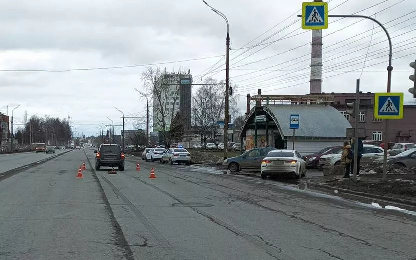 Водитель Kia сбил школьника на Воткинском шоссе в Ижевске