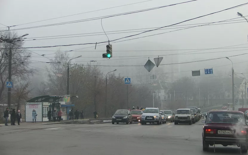 Жителей Удмуртии предупредили о тумане 9 апреля