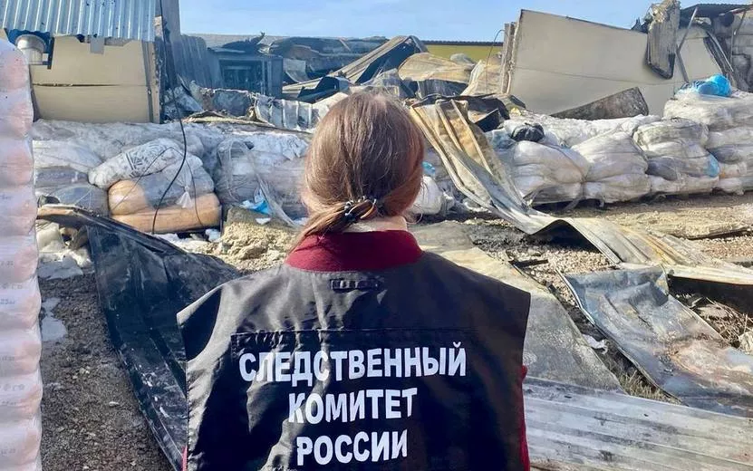 Дело возбудили по факту крупного пожара с гибелью женщины в Ижевске